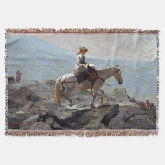 Birdie Väg Winslow Homer 1868 Filt (Framsidan)