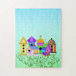 Birdie Village Puzzle Pussel