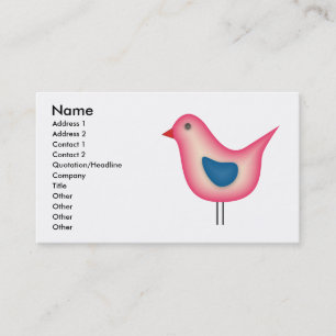 Birdie Visitkort