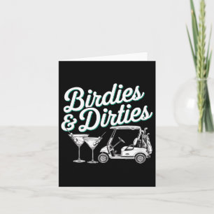 Birdies and Dirties Golf Birthday Dirty Martini Ta Kort