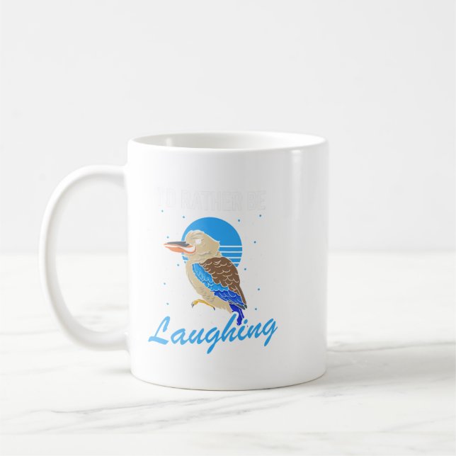 Birding Australia Laughing Kookaburra Kaffemugg (Vänster)