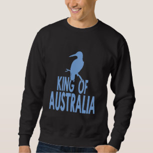 Birding Australia Laughing Kookaburra Lång Ärmad Tröja