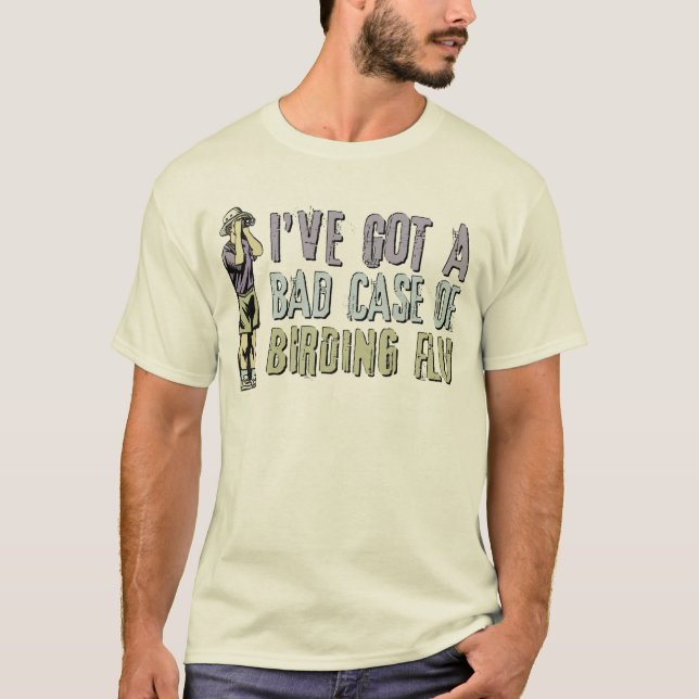 Birding influensa tee (Framsida)