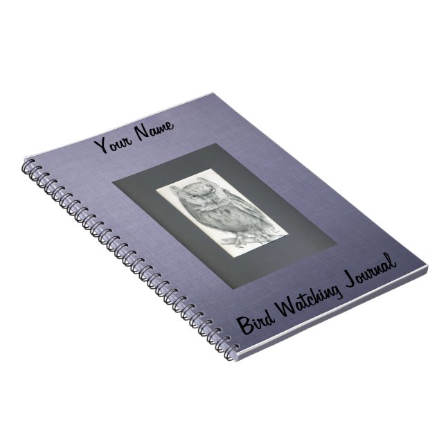 Birding journal anteckningsbok (Högra Sidan)