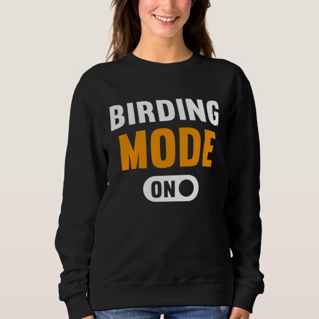 Birding Mode on T Shirt (Framsida)