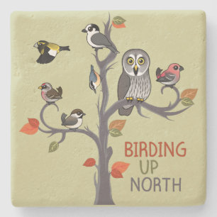 Birding upp nord stenunderlägg