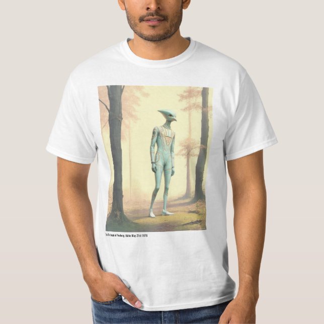 Birdman 1976 Rexburg Idaho T Shirt (Framsida)