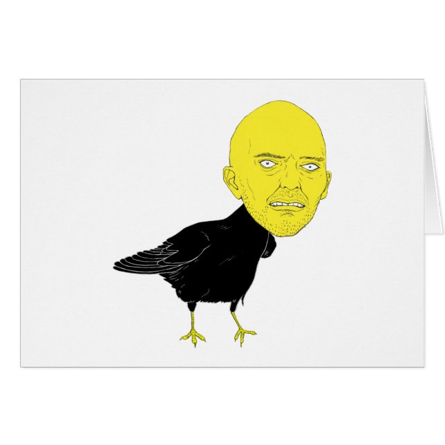 Birdman Hälsningskort (Framsidan Horizontal)