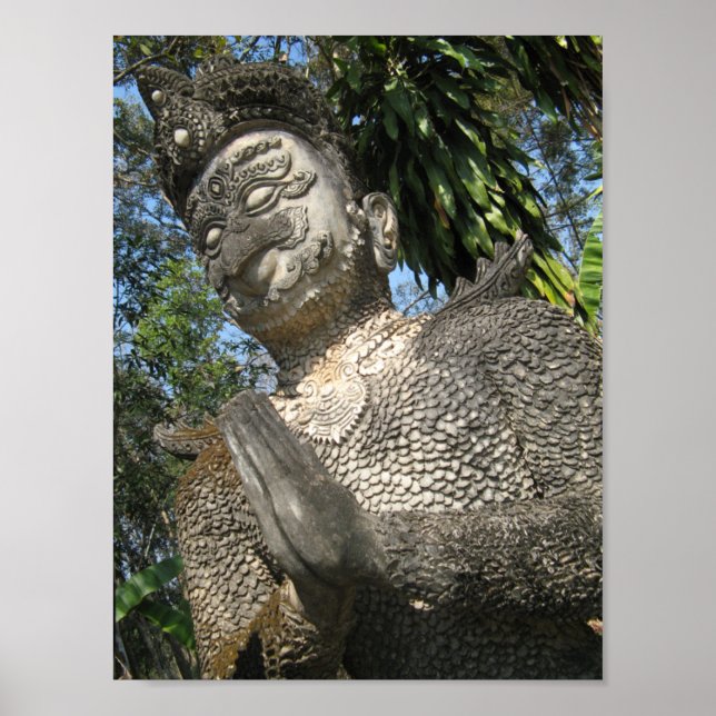 Birdman Wai.. Nong Khai, Isaan, Thailand Poster (Framsidan)