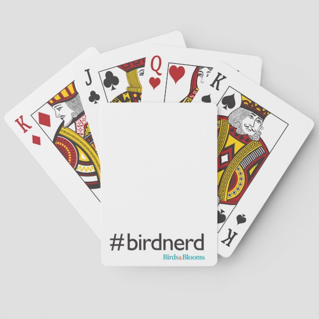 #BirdNerd Casinokort (Baksidan)