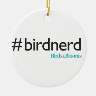 #BirdNerd Julgransprydnad Keramik