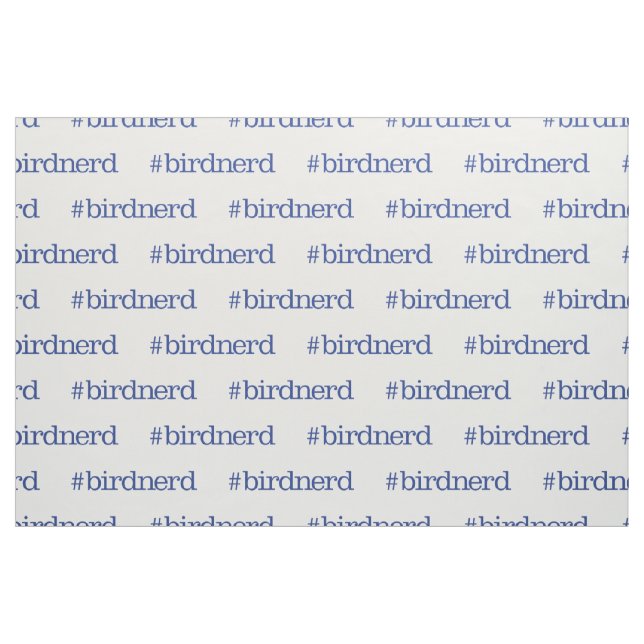 #birdnerd tyg (Fat Quarter)