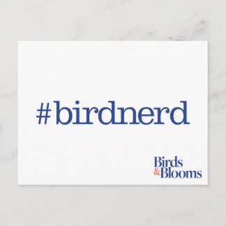 #birdnerd vykort