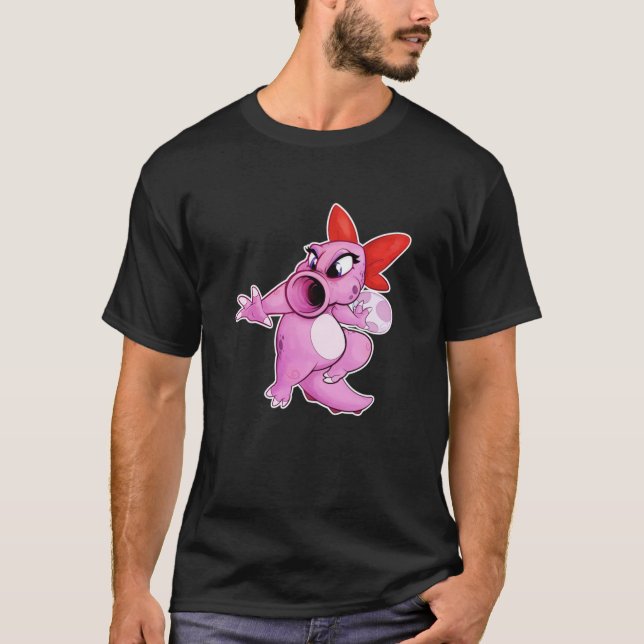 Birdo Battle Relaxed Fit  T Shirt (Framsida)