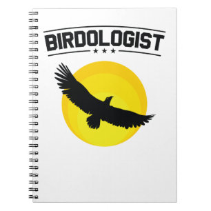 Birdolog Bird Watching Watcher Birder Anteckningsbok