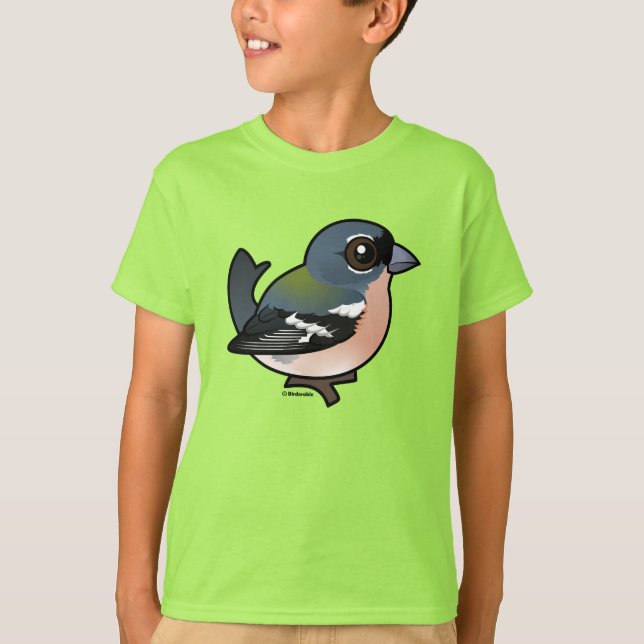 Birdorable African Chaffinch T Shirt (Framsida)