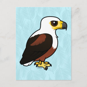 Birdorable African Fish-Eagle Vykort