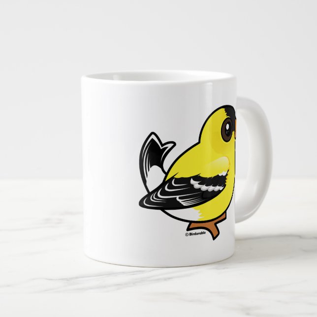 Birdorable American Goldfinch Jumbo Mugg (Framsida höger)