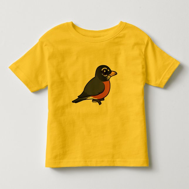 Birdorable amerikan Robin T Shirt (Framsida)