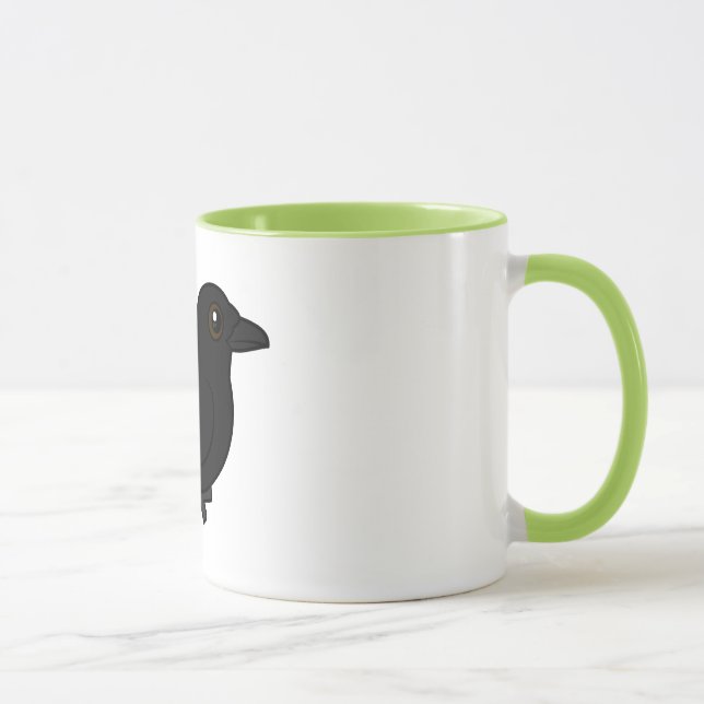 Birdorable amerikankråka mugg (Höger)