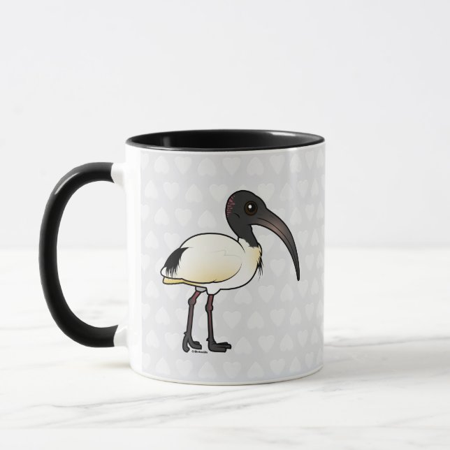 Birdorable Australian Ibis Mugg (Vänster)