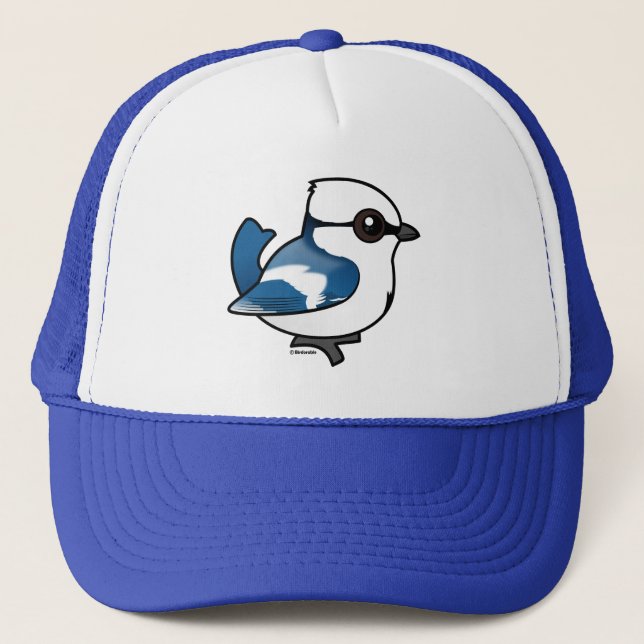 Birdorable Azure Tit Keps (Framsida)