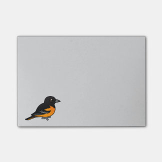 Birdorable Baltimore Oriole Post-it Block