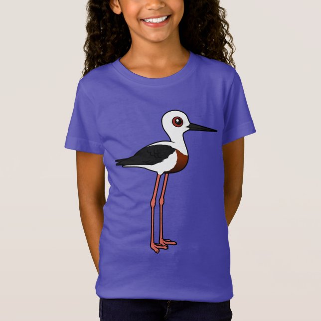 Birdorable Banded Stilt T Shirt (Framsida)