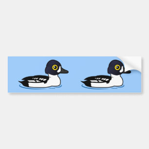 Birdorable barrows Goldeneye Bildekal