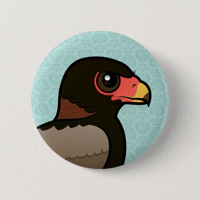 Birdorable Bateleur Knapp (Framsida)
