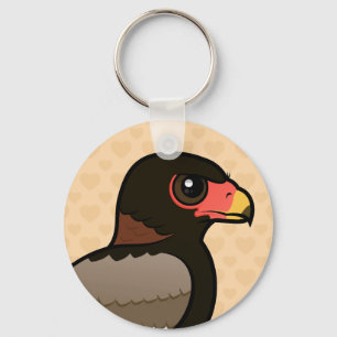 Birdorable Bateleur Nyckelring