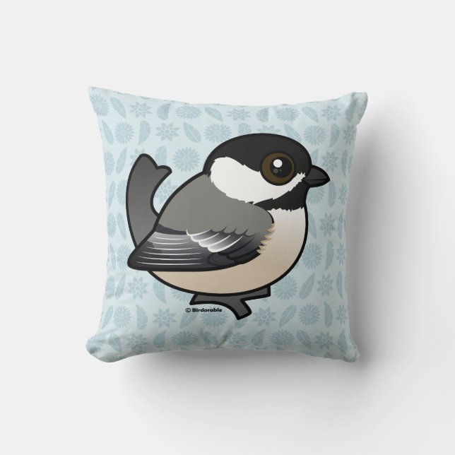 Birdorable Black-ceps Chickadee Kudde (Framsida)