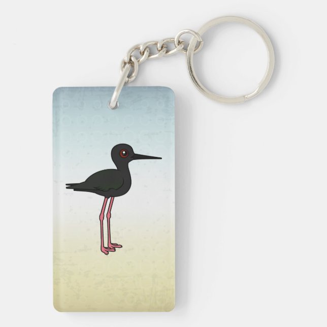 Birdorable Black Stilt (Baksidan)