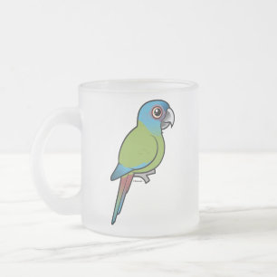 Birdorable Blått-hövdad Macaw Frostad Glasmugg
