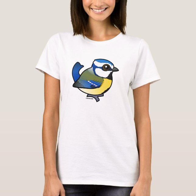 Birdorable Blue Tit T-shirt (Framsida)