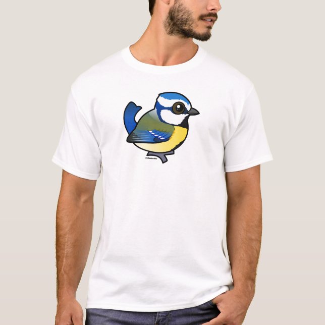 Birdorable Blue Tit Tee Shirt (Framsida)