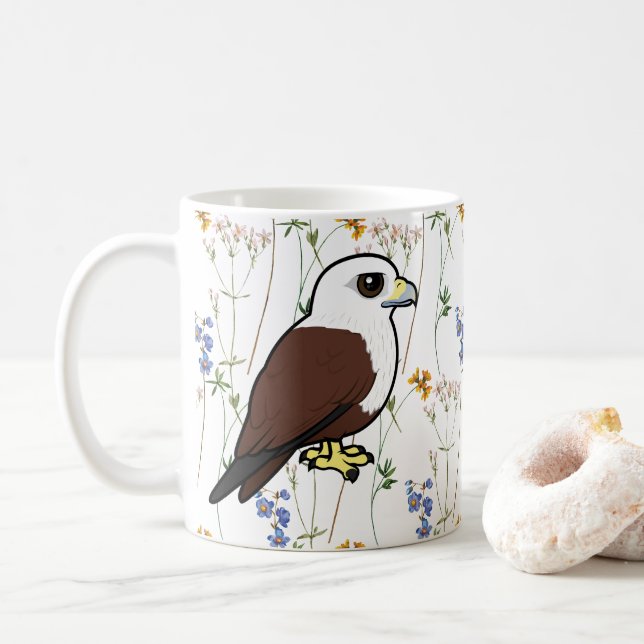 Birdorable Brahminy Kite Kaffemugg (Med munk)