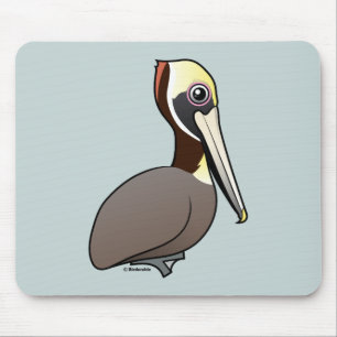 Birdorable brun pelikan musmatta
