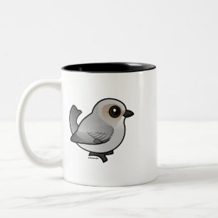 Birdorable Bushtit, Inre Race Två-Tonad Mugg