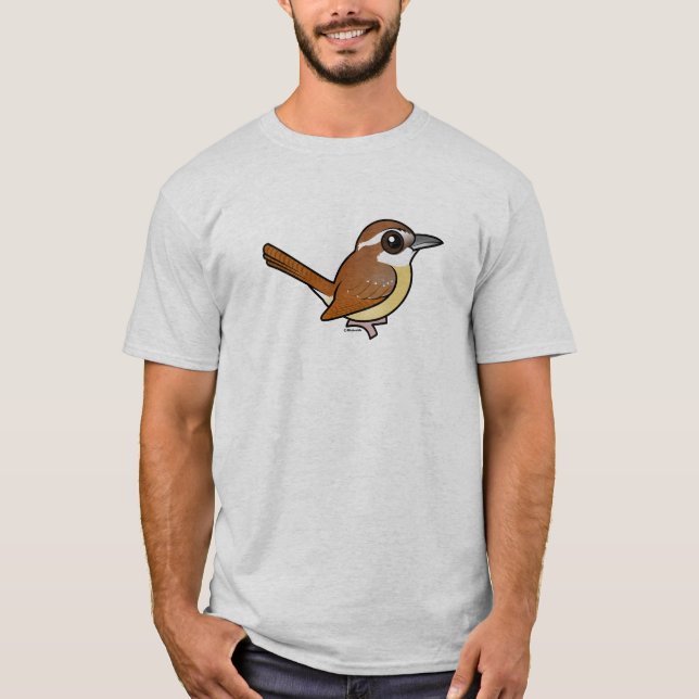 Birdorable Carolina gärdsmyg Tee (Framsida)