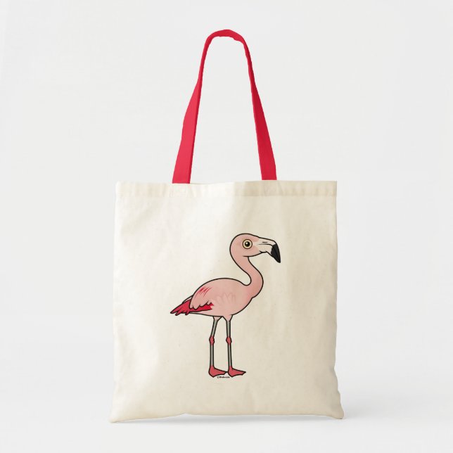 Birdorable chilenareFlamingo Tygkasse (Framsidan)