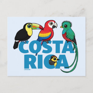 Birdorable Costa Rica Vykort