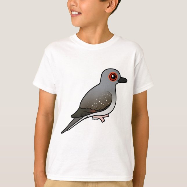 Birdorable diamantduva t-shirt (Framsida)