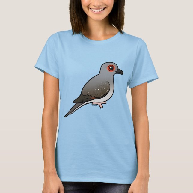 Birdorable Diamond Dove T-shirt (Framsida)