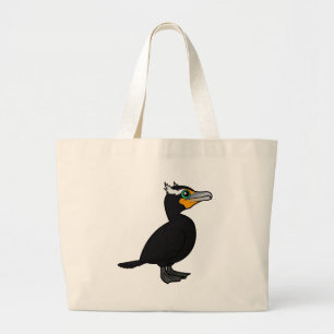 Birdorable Dubbla Crested Cormorant Jumbo Tygkasse