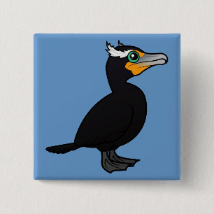 Birdorable Dubbla Crested Cormorant Knapp