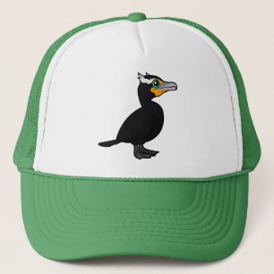 Birdorable Dubbla-krönade cormoranten Keps