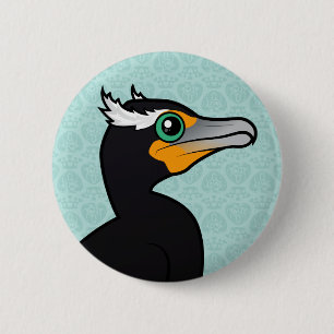 Birdorable Dubbla-krönade cormoranten Knapp