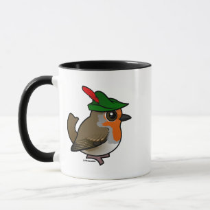 Birdorable European Robin Huva Mugg