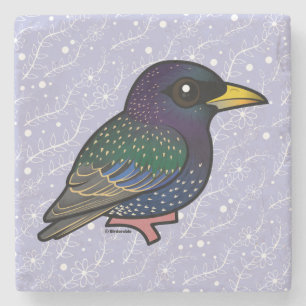 Birdorable européstare stenunderlägg